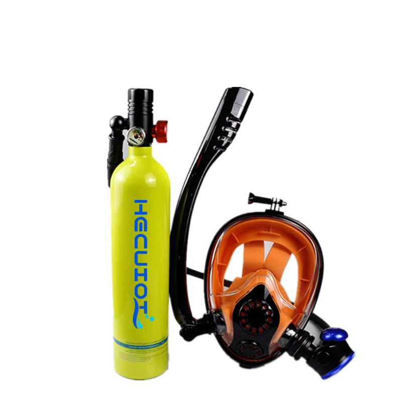 Freediving Mask Set - Мини-набор баков для подводного плавания 1L,