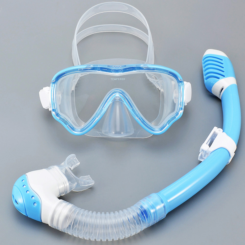 Freediving Mask Set - Детская маска для дайвинга, набор плавательных