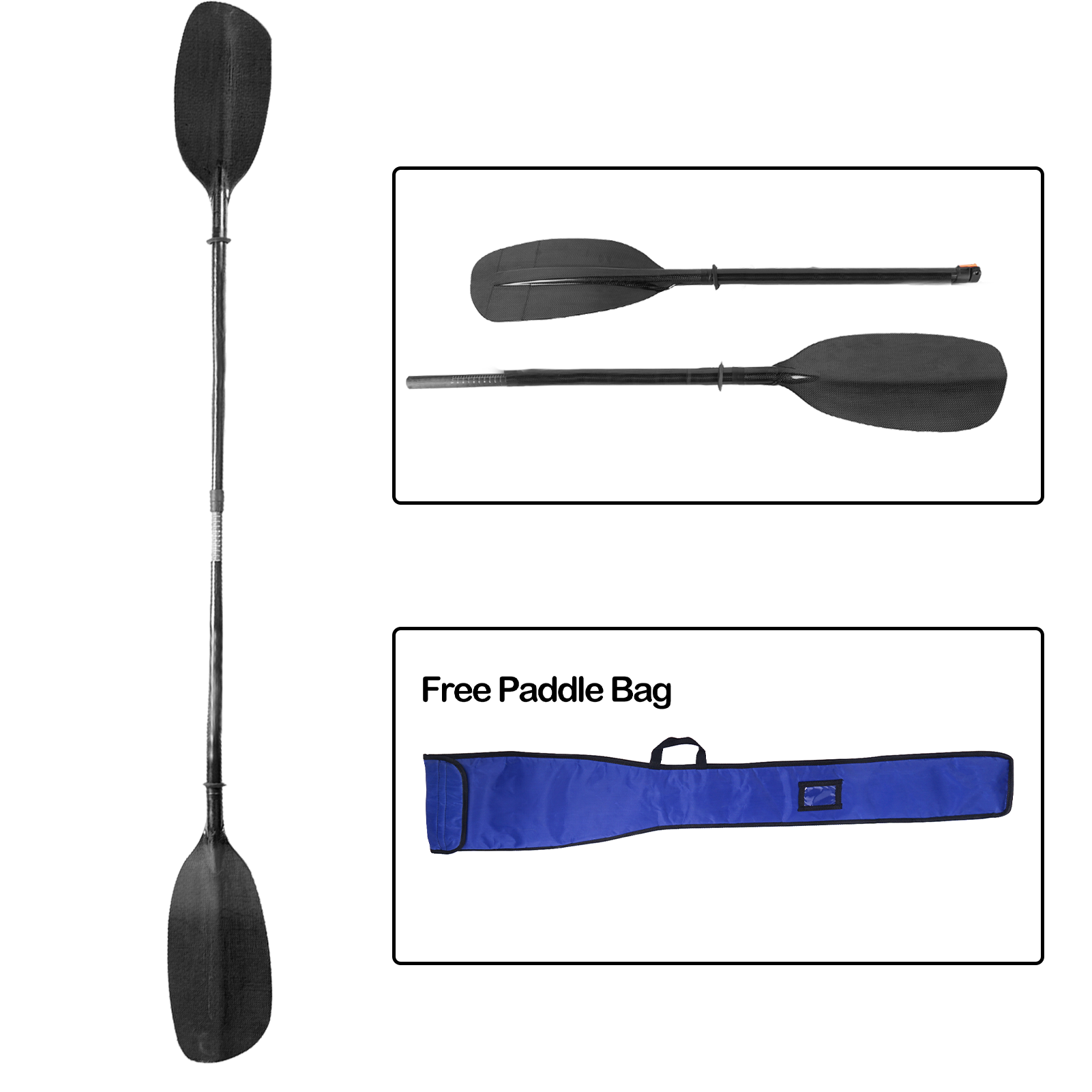 Kayak Paddle Carbon - 815 г карбоновое весло для белой
