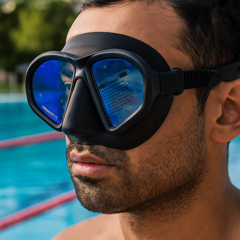 Freediving Mask Set - Маска для фридайвинга из закаленного стекла,