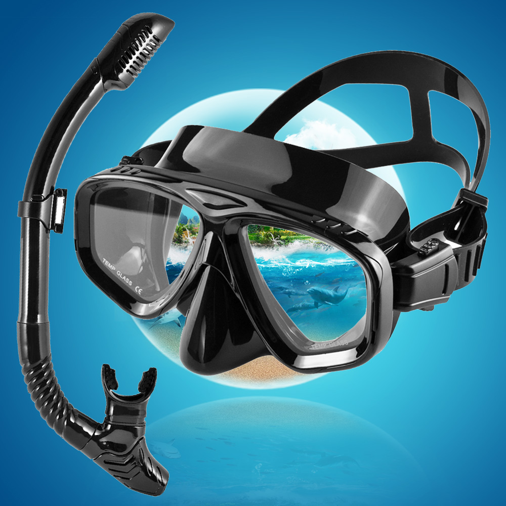 Freediving Mask Set - Маска для подводного плавания с защитой