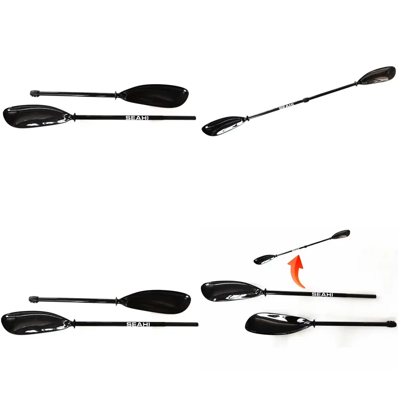 Kayak Paddle Carbon - Двухсекционное весло для каяка из 100%