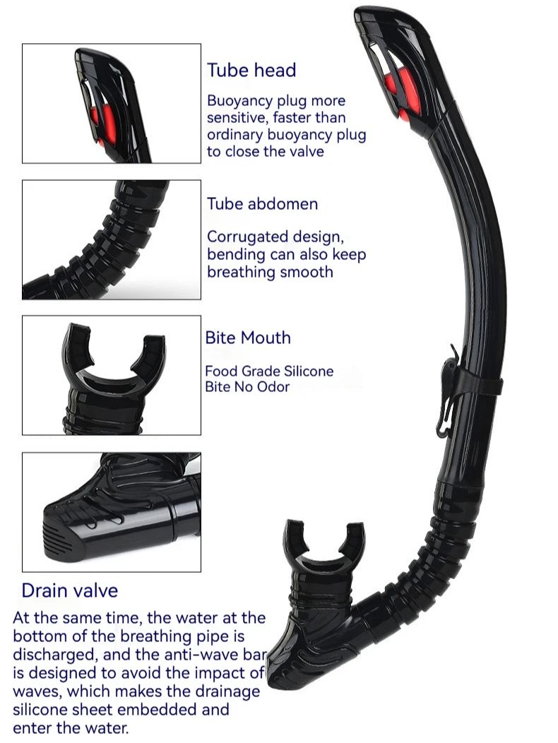 WAVE Профессиональный комплект – обзор и цена Freediving Mask Set
