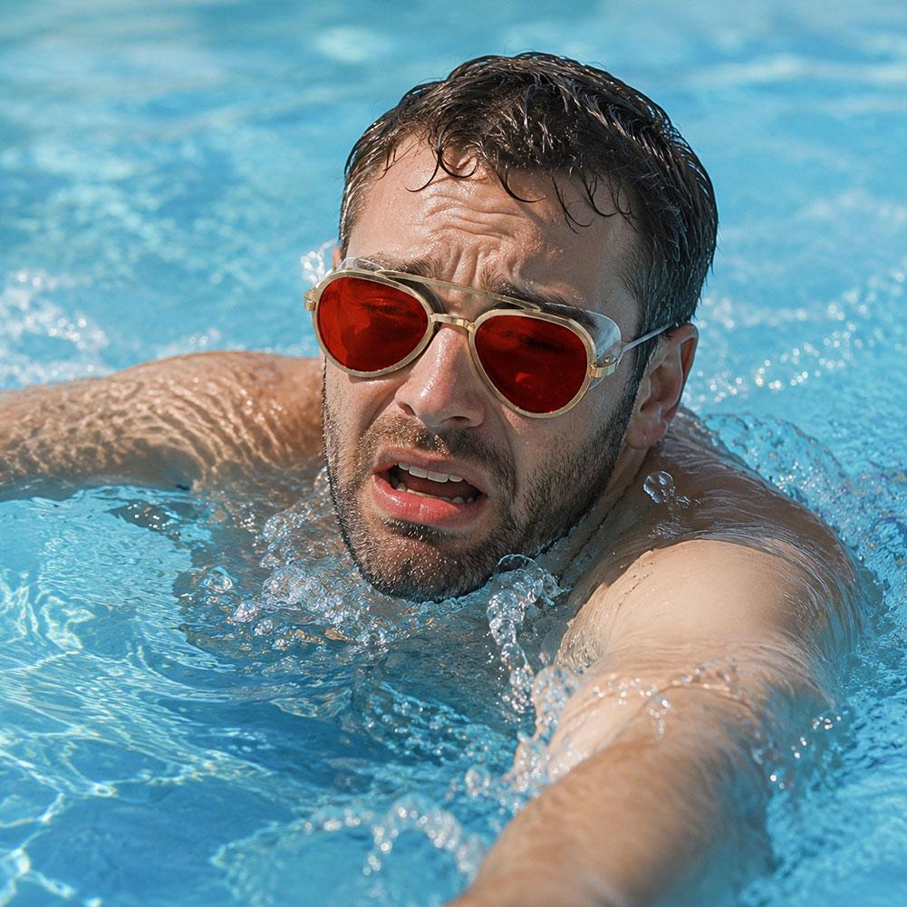 Винтажные круглые очки для пла – обзор и цена Aquatic Sports
