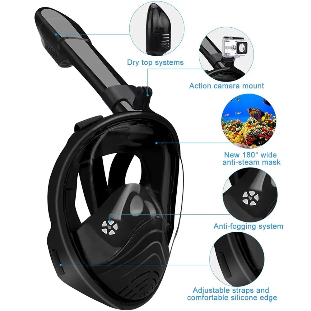 Подводное подводное плавание,  – обзор и цена Freediving Mask Set