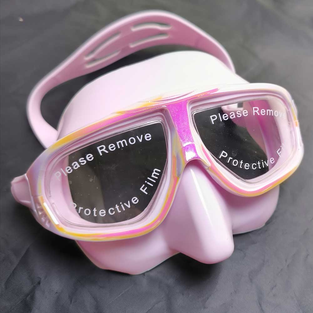 Радужная унисекс-маска для фри – обзор и цена Freediving Mask Set
