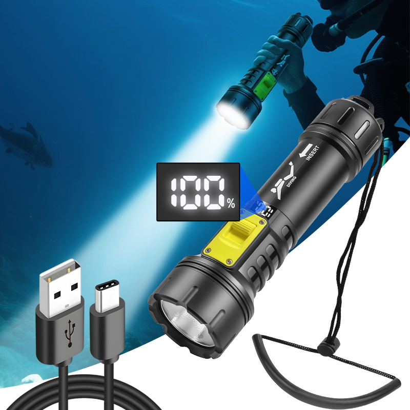 Новый фонарик для дайвинга XHP – обзор и цена Aquatic Diving