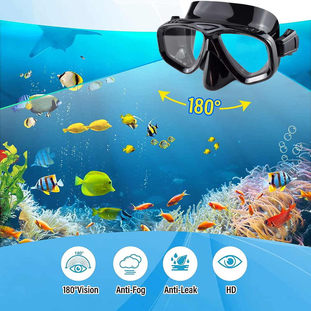 Маска для подводного плавания  – обзор и цена Freediving Mask Set