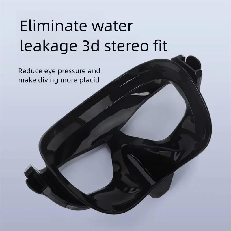Стильная маска для снорклинга  – обзор и цена Freediving Mask Set