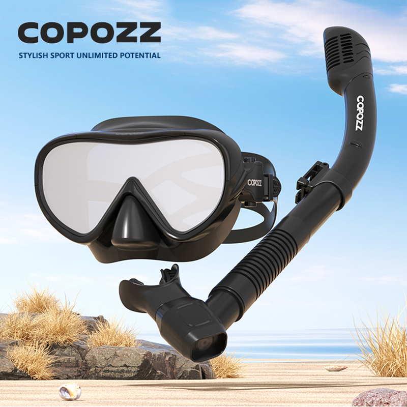 Новая маска для дайвинга COPOZ – обзор и цена Freediving Mask Set