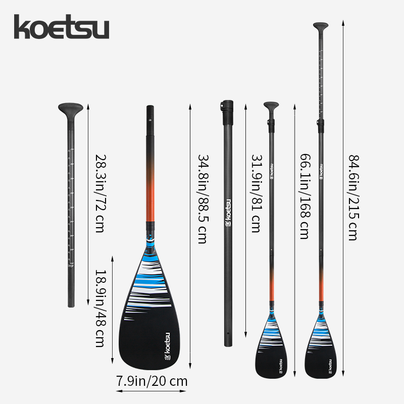 KOETSU весло из углеродного во – обзор и цена Kayak Paddle Carbon